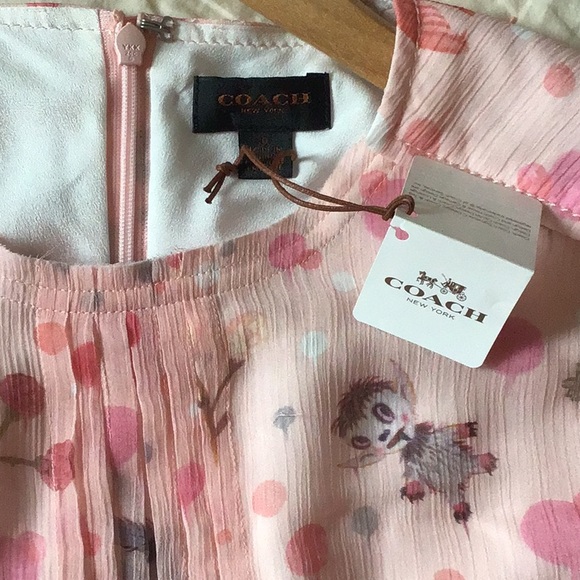 Coach RARE Gary Baseman Cartoon Covered Dress - Picture 10 of 15